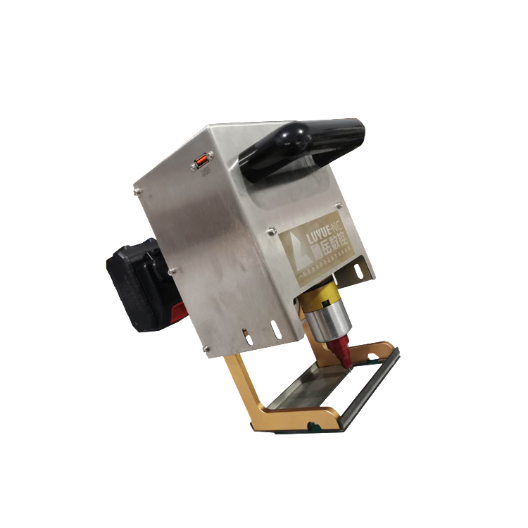 Baterya driven rechargeable portable Dot Peen marking machine