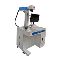 Pinakamahusay na presyo at kalidad ng desktop fiber laser marking machine para sa metal namepate para sa hard plastic