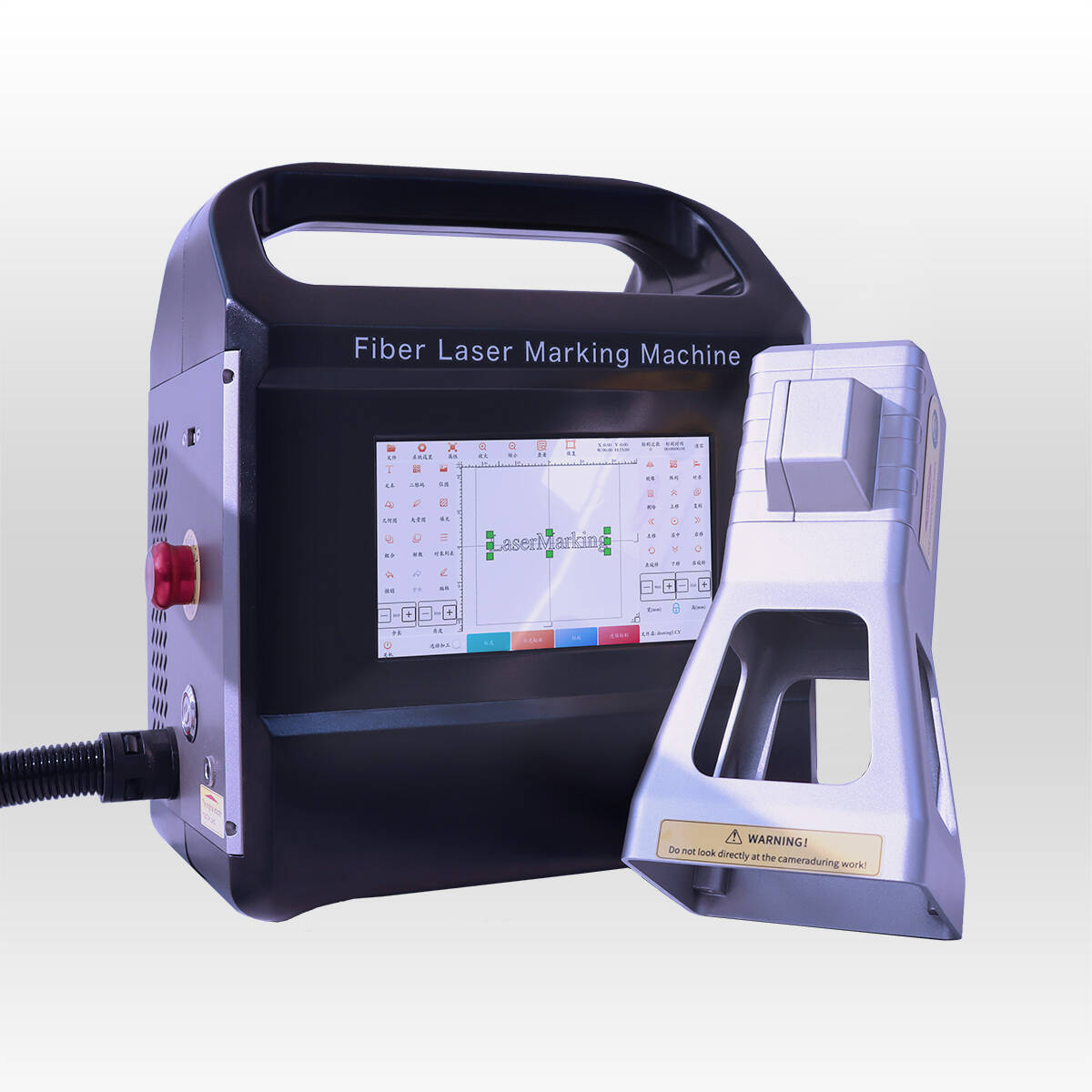 electric handhled laser marking machine para sa karton na kahon