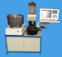 Fiber laser marking machine na may three-axis rotation coding function