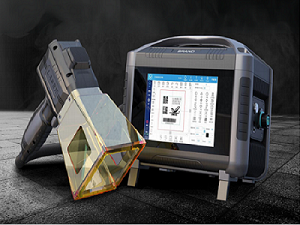 Hand-held lightweight type laser marking machine para sa metal at plastik