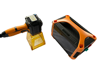 portable handheld metal non metal laser marking engraving machine